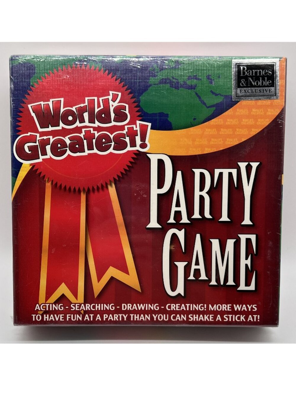 World's Greatest Party Games Family Fun Drawing Charades Scavenger Hunt NEW